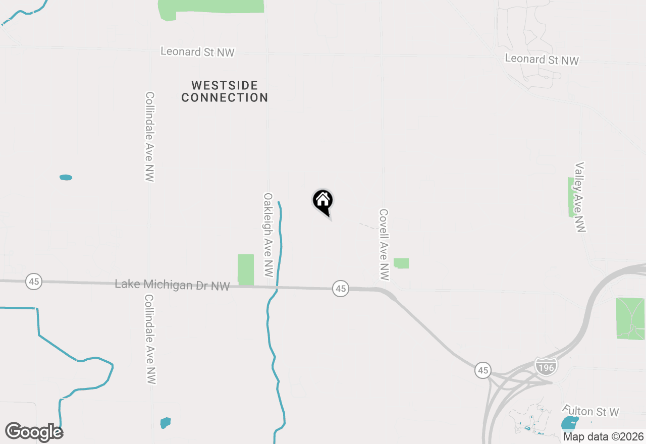 Map of 2211 Apple Avenue Nw, Grand Rapids, MI 49504