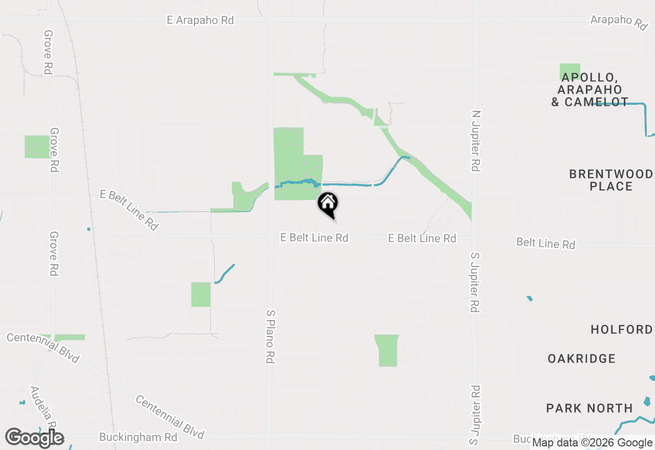 Map of 1603 University Drive, Richardson, TX 75081