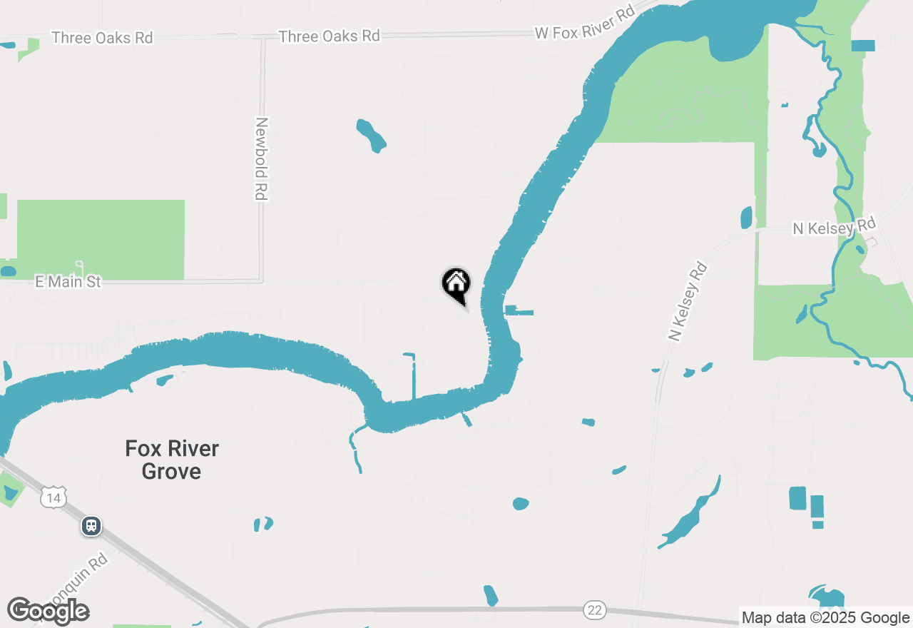 Map of 28876 W Pioneer Grove Road, Cary, IL 60013