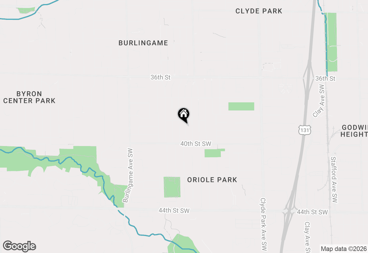 Map of 3815 Flamingo Avenue Sw, Wyoming, MI 49509