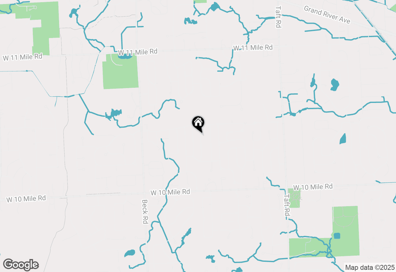 Map of 24707 Picara Drive, Novi, MI 48374