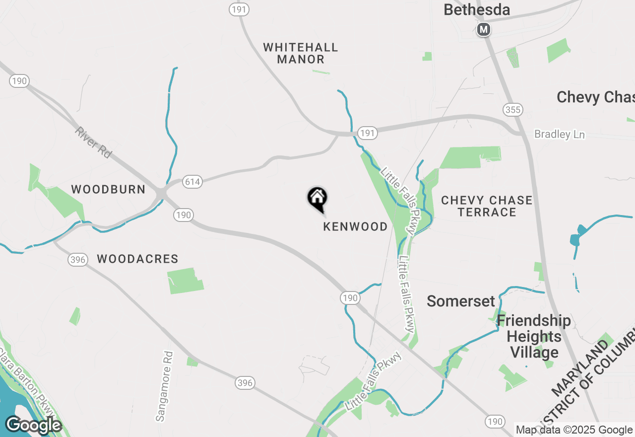 Map of 5325 Kenwood Avenue, Chevy Chase, MD 20815