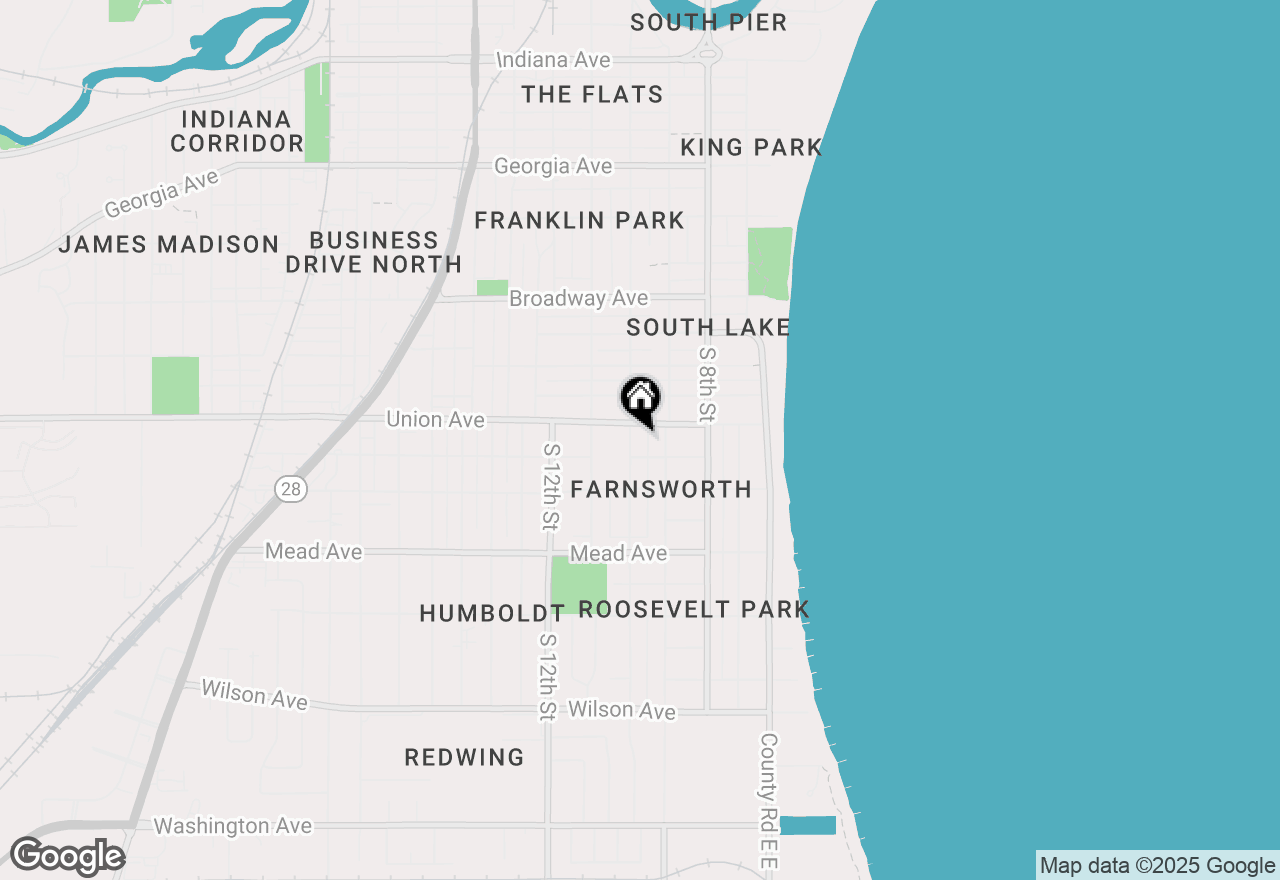 Map of 2115 S 10th St, Sheboygan, WI 53081