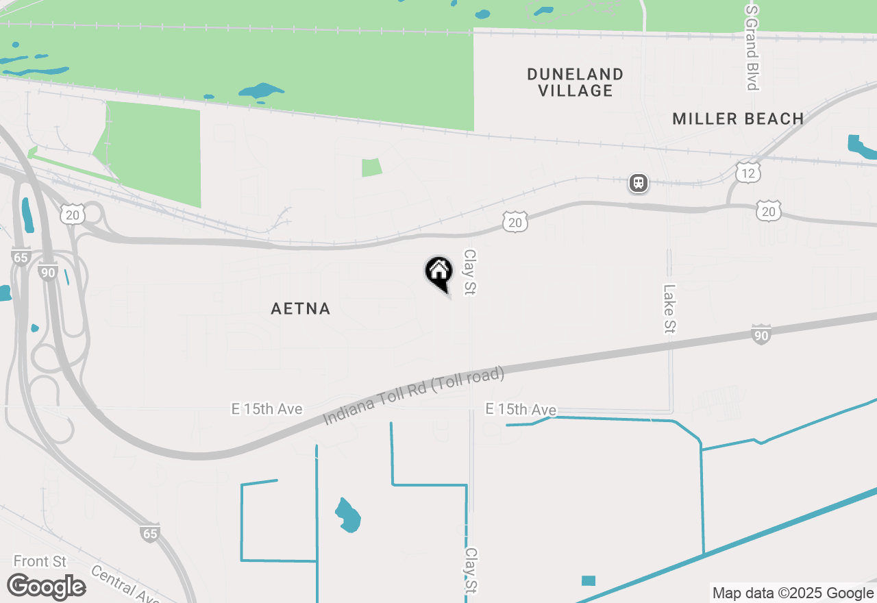 Map of 1151 Benton Street, Gary, IN 46403