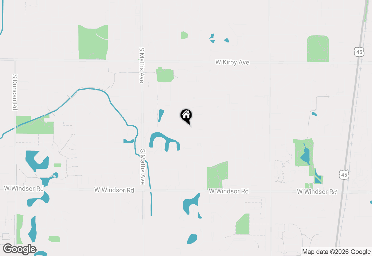 Map of 1506 Sandpiper Lane, Champaign, IL 61821