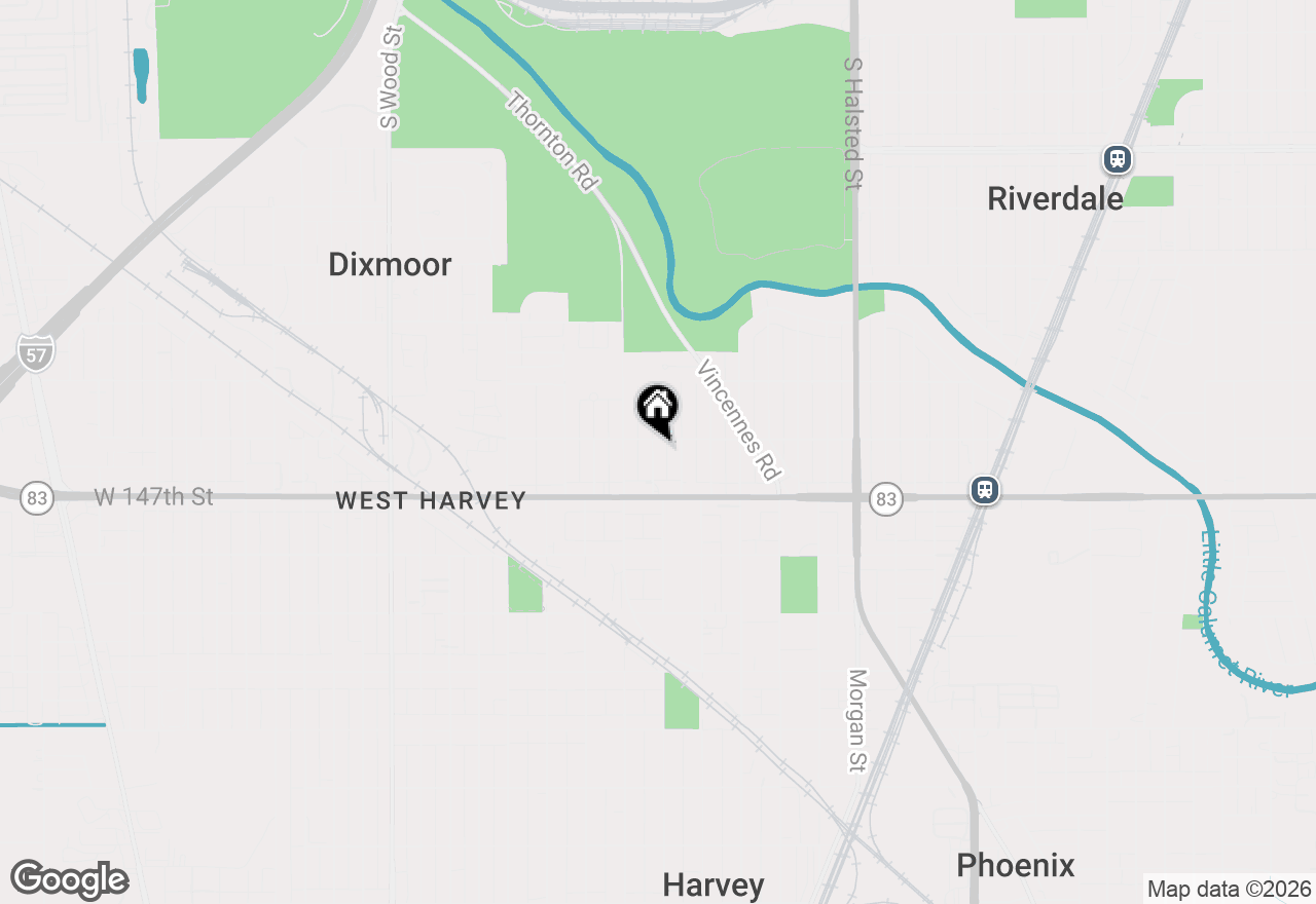 Map of 14609 Lexington Avenue, Harvey, IL 60426