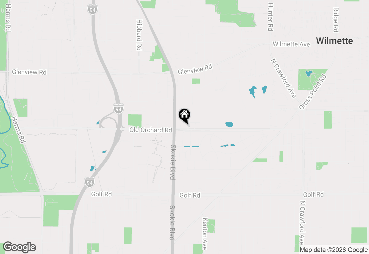 Map of 4700 Old Orchard Road #110, Skokie, IL 60076