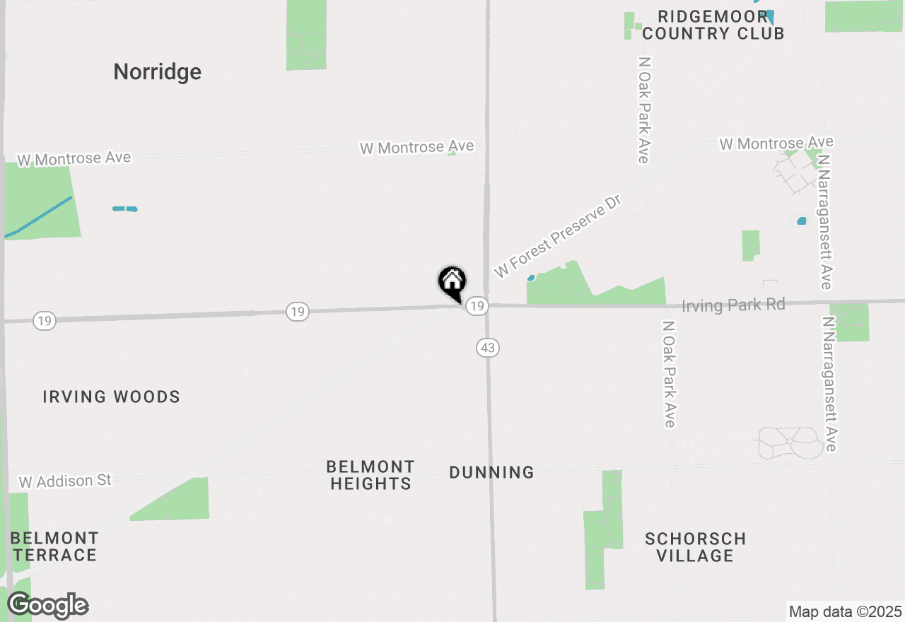 Map of 7259 W Irving Park Road, Chicago, IL 60634