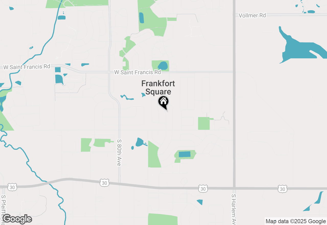Map of 20552 S Frankfort Square Road, Frankfort, IL 60423