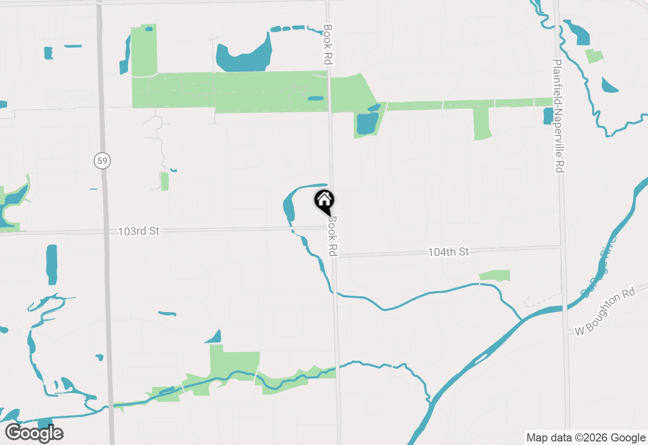 Map of 29W026 103rd Street, Naperville, IL 60564