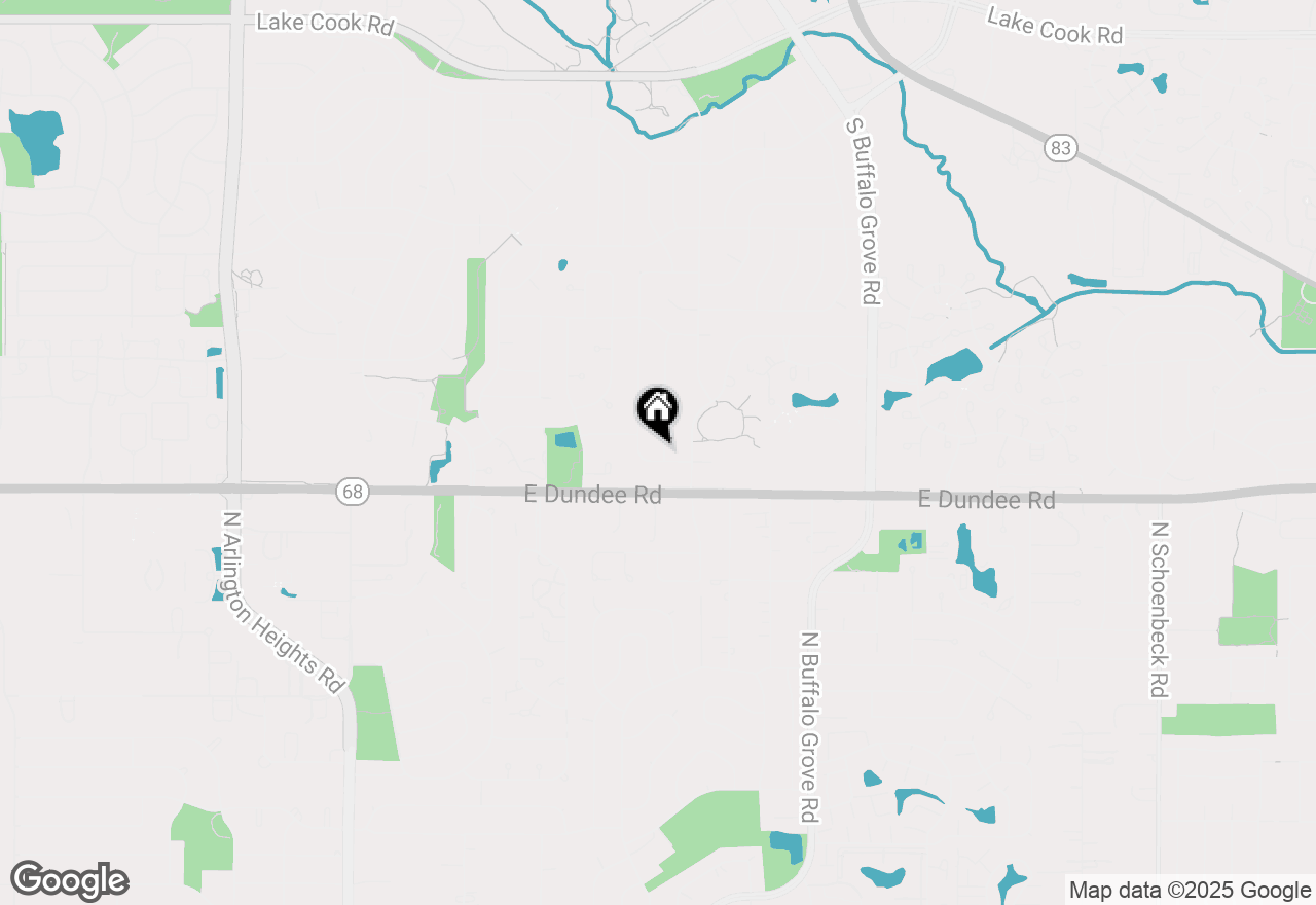 Map of 776 Macarthur Drive, Buffalo Grove, IL 60089