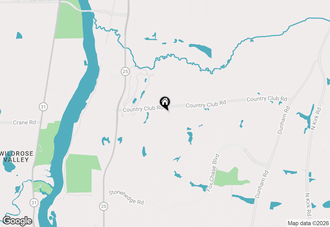 Map of 2455 Persimmon Drive, St. Charles, IL 60174