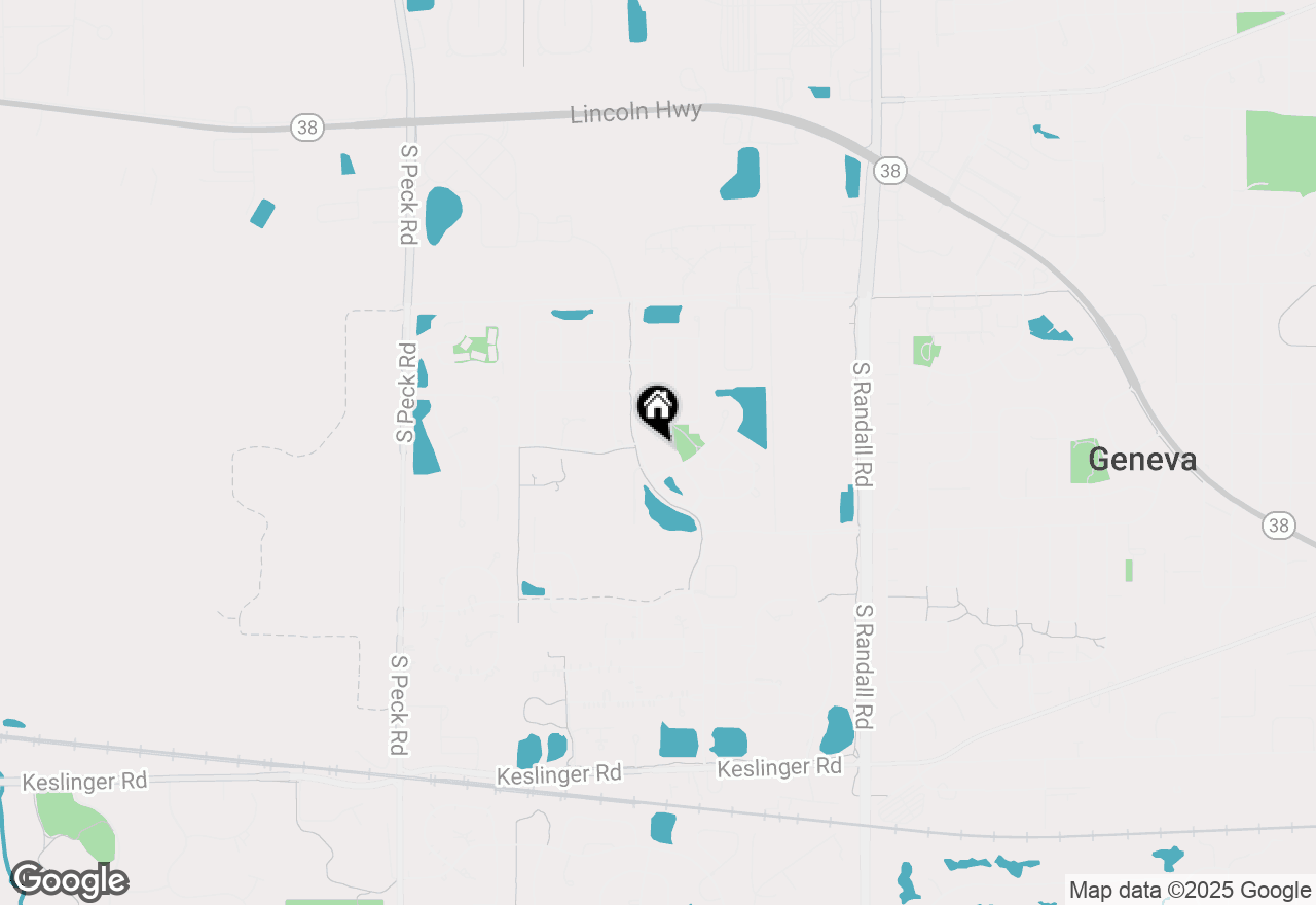 Map of 316 Ashby Court, Geneva, IL 60134