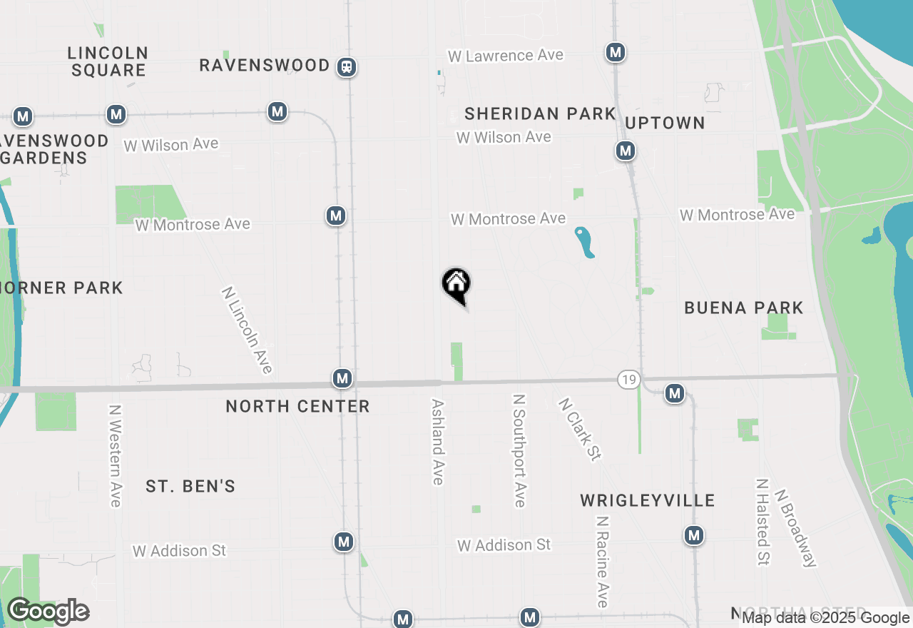 Map of 4142 N Greenview Avenue, Chicago, IL 60613