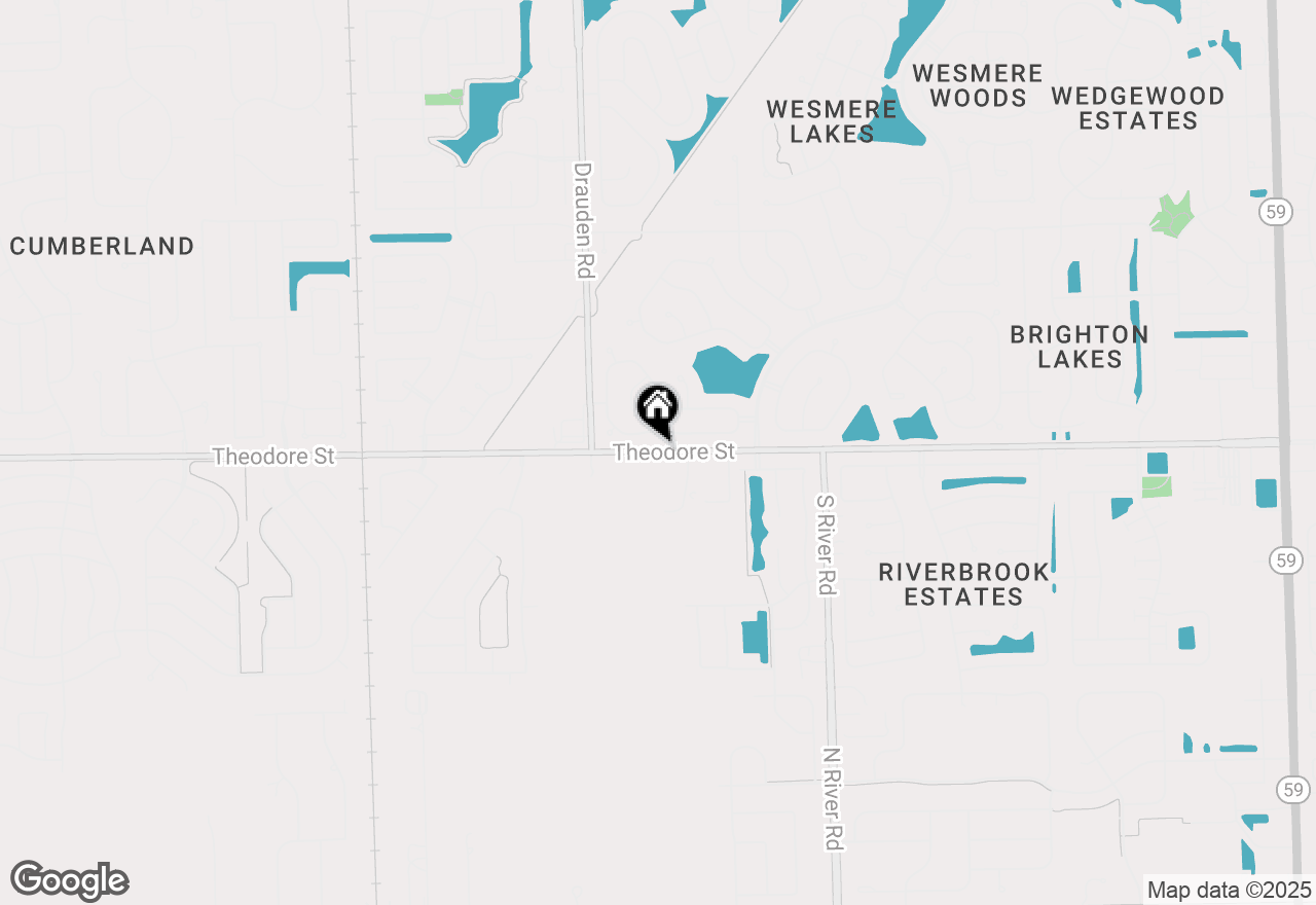 Map of 0 W Theordore Street, Plainfield, IL 60586