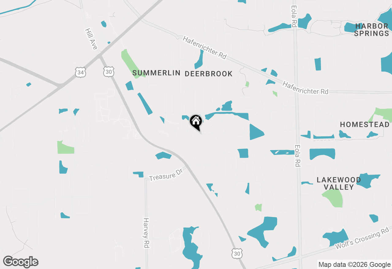 Map of 1829 Indian Hill Lane #1829, Aurora, IL 60503