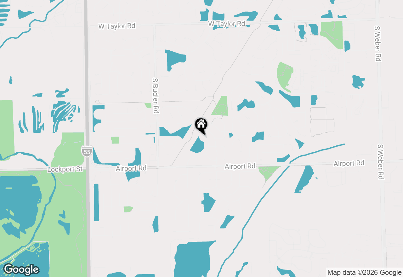 Map of 312 Richmond Drive, Romeoville, IL 60446