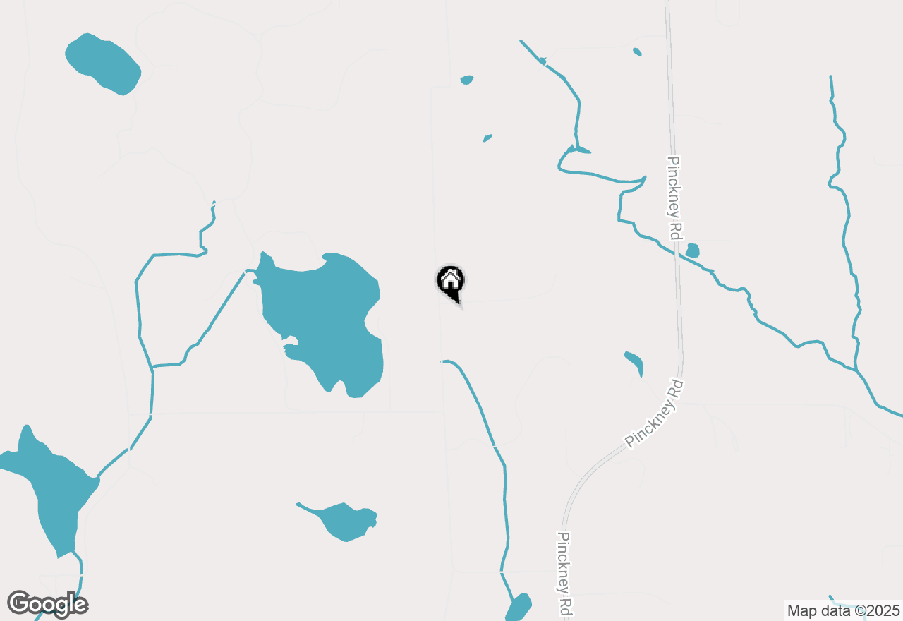 Map of 7293 Gawley Road, Pinckney, MI 48169