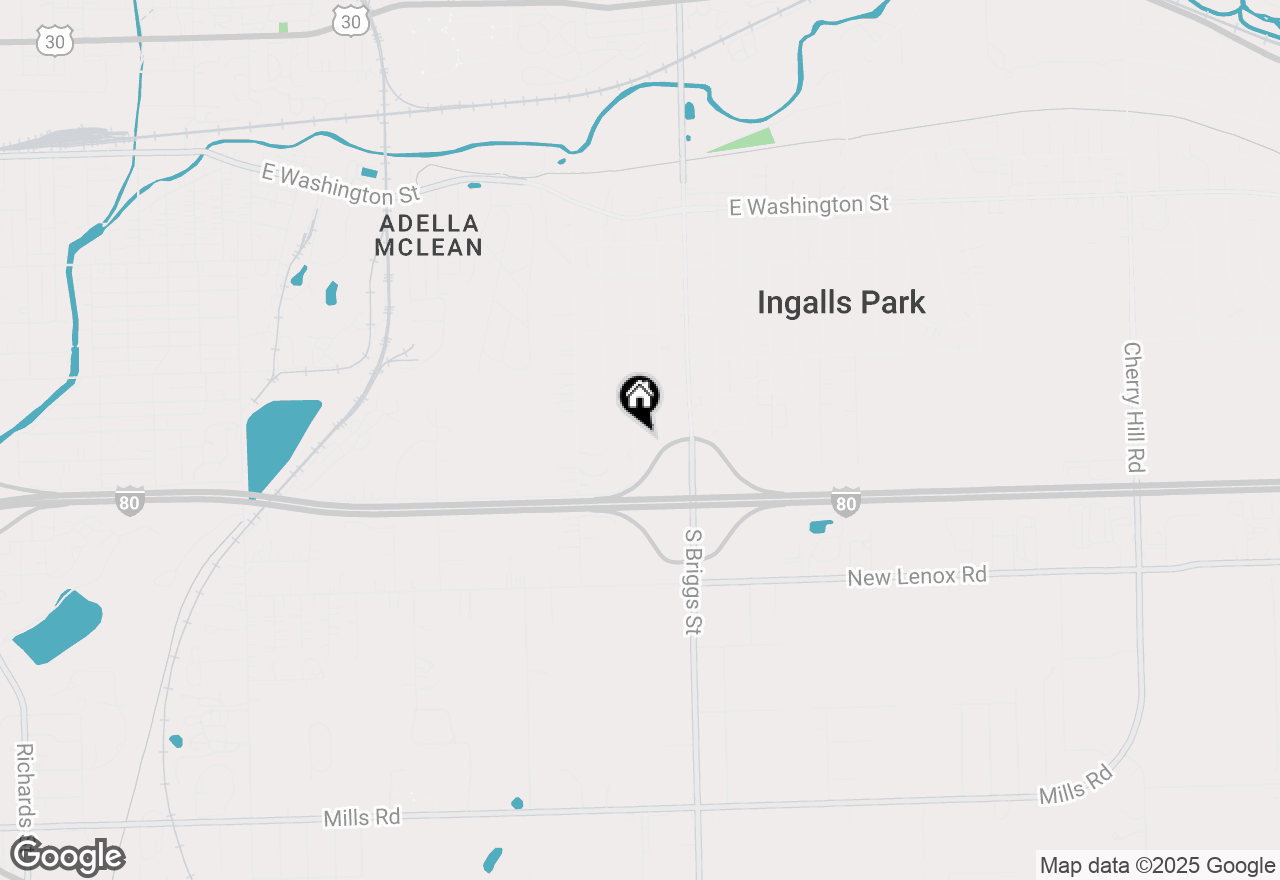 Map of 512 S Hebbard Street, Joliet, IL 60433