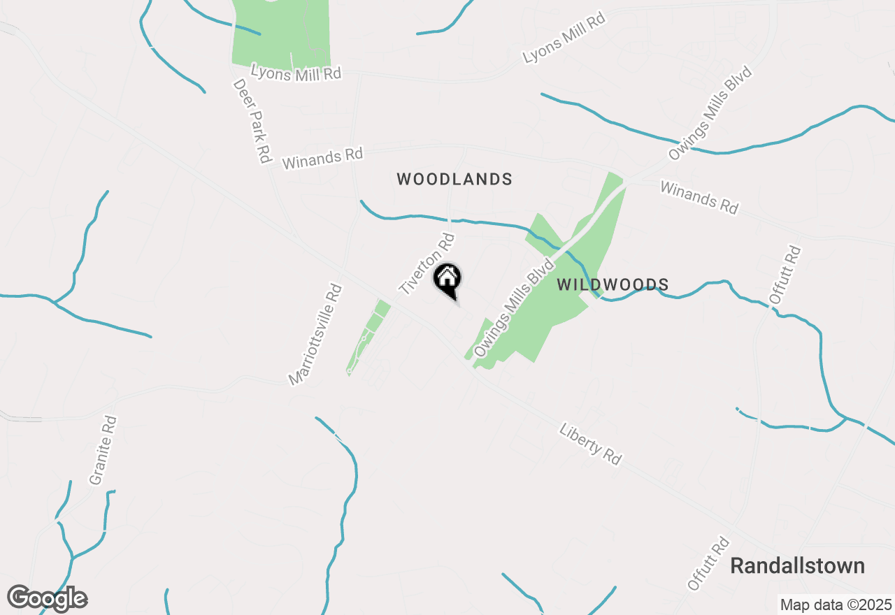 Map of 3950 Red Deer Circle, Randallstown, MD 21133