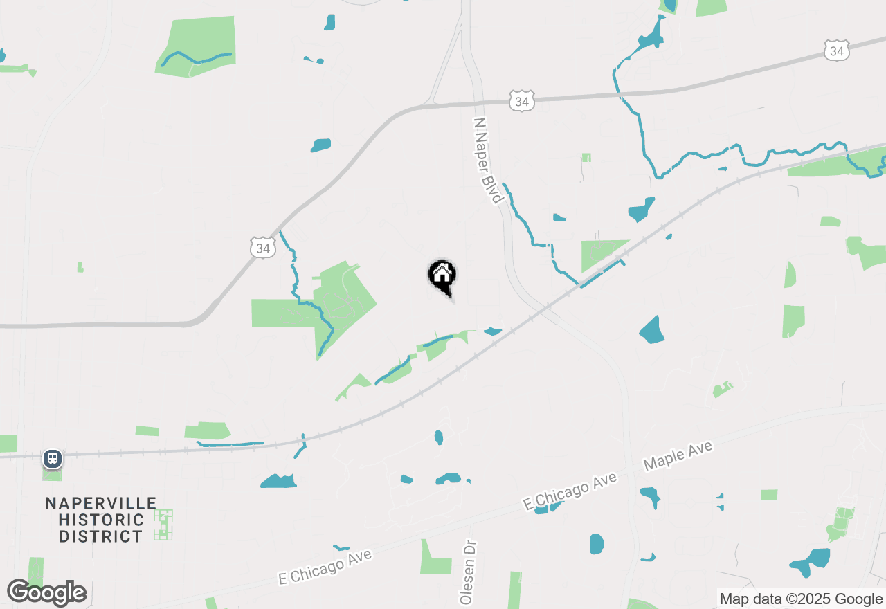 Map of 1229 Haverhill Circle, Naperville, IL 60563