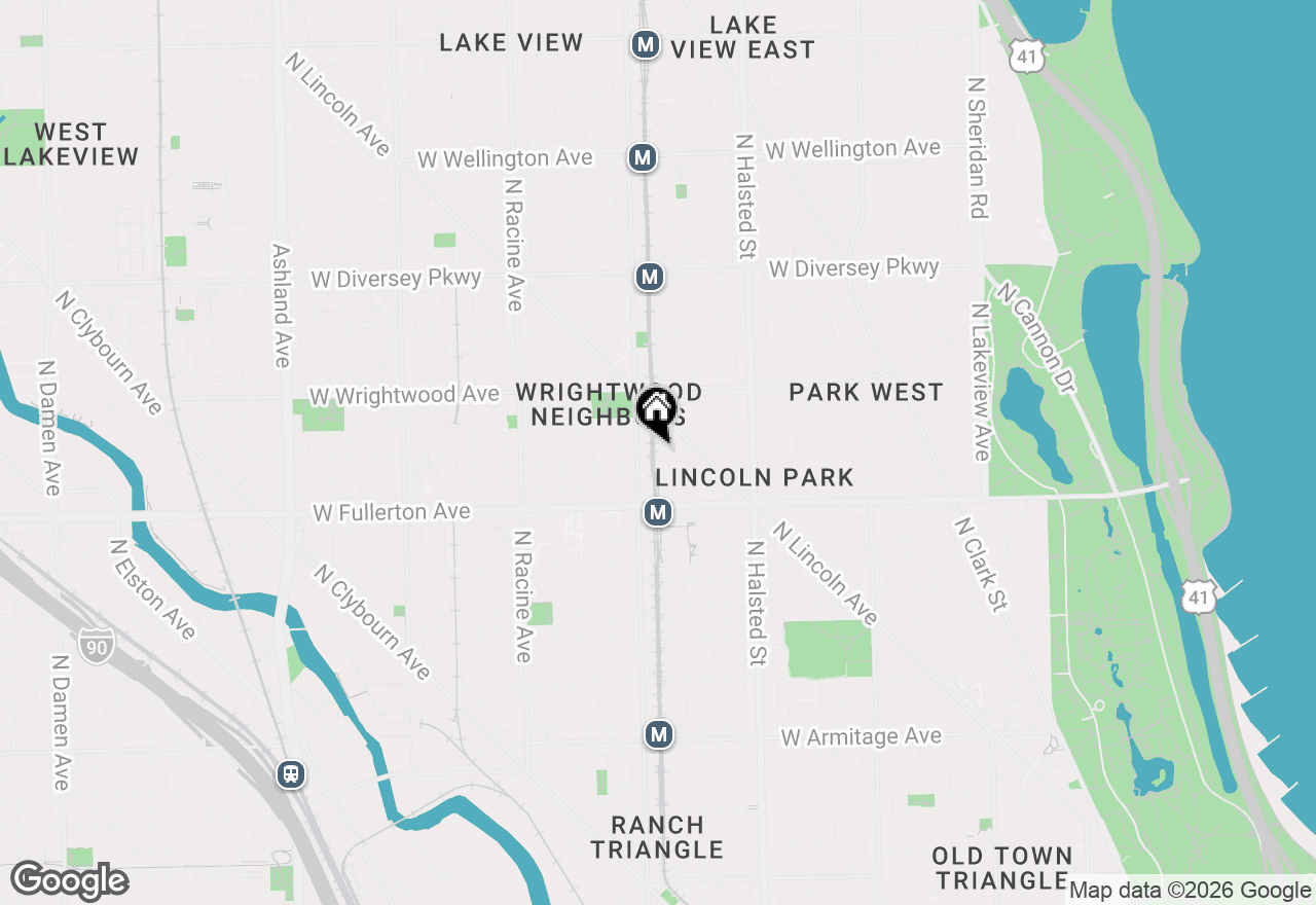 Map of 941 W Altgeld Street, Chicago, IL 60614