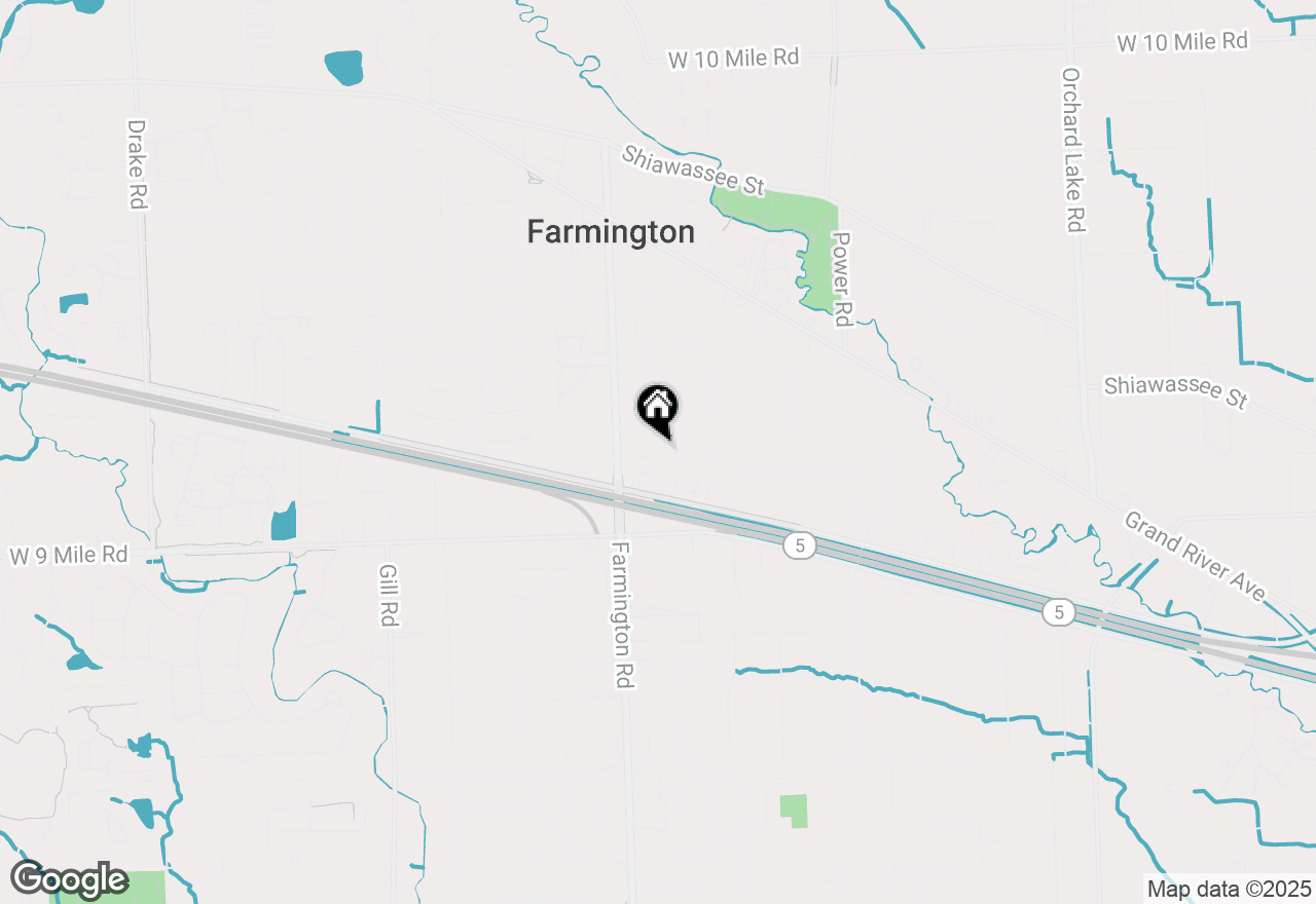 Map of 33234 Kingslane Court #8, Farmington, MI 48336