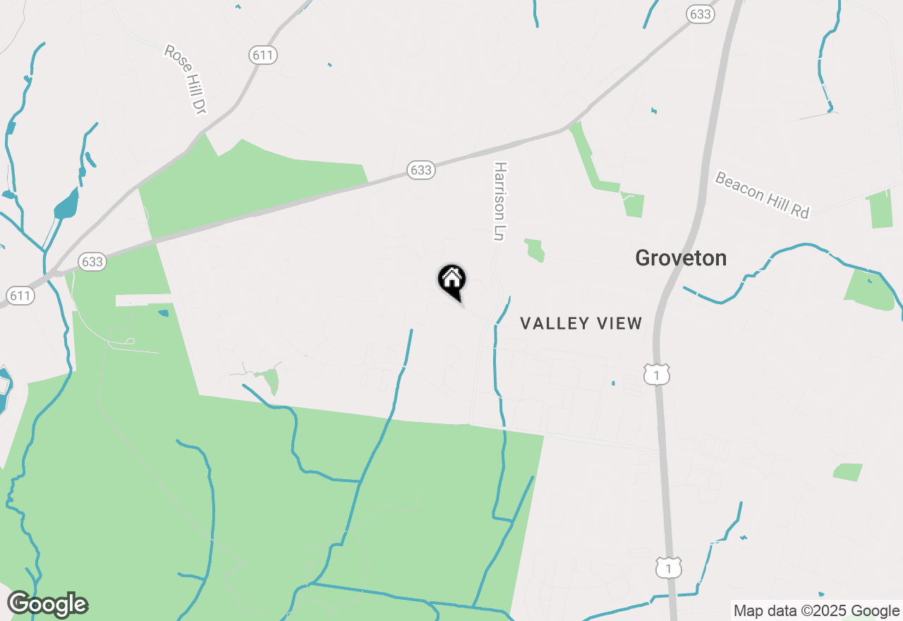 Map of 3721 Huntley Meadows Lane, Alexandria, VA 22306