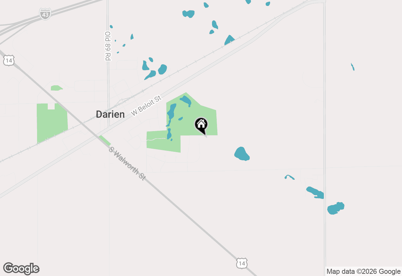 Map of Lts9 &10 Bluebird Hills, Darien, WI 53114