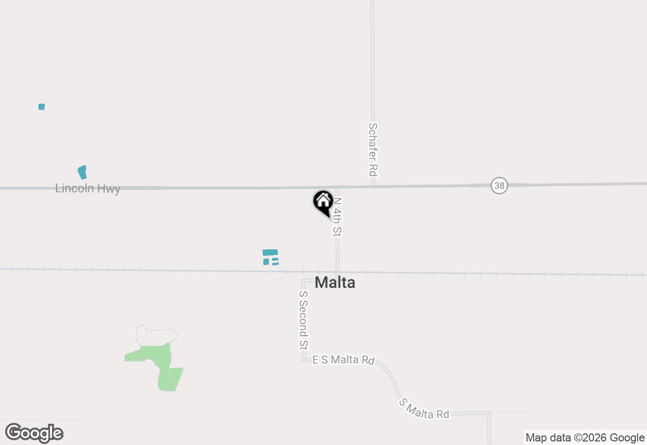 Map of 403 N 3rd Street, Malta, IL 60150