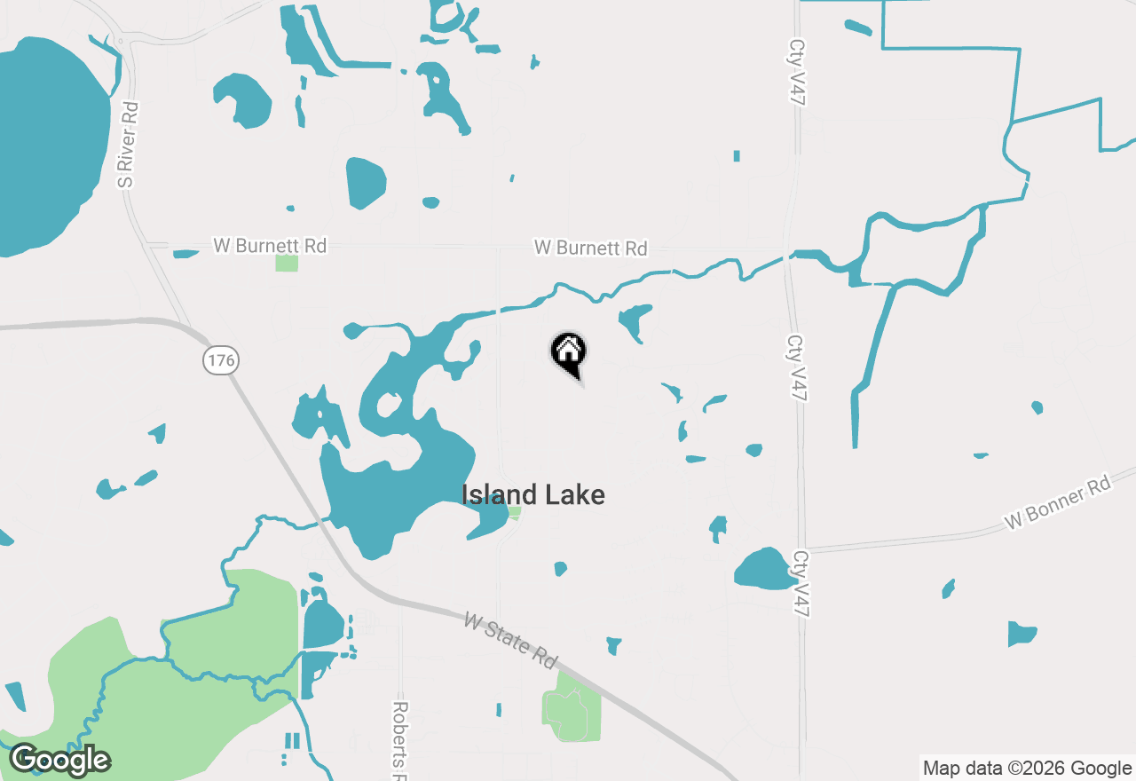 Map of 3411 Ridge Road, Island Lake, IL 60042