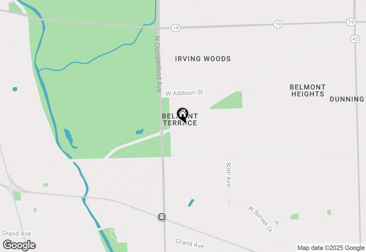 Map of 8253 W Forest Preserve Avenue, Chicago, IL 60634