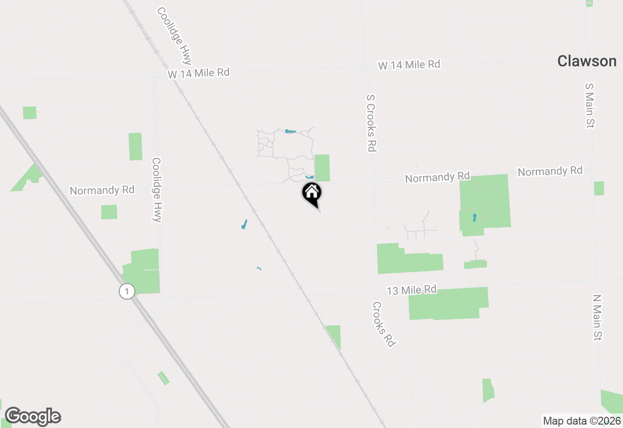 Map of 3914 Linwood Avenue, Royal Oak, MI 48073