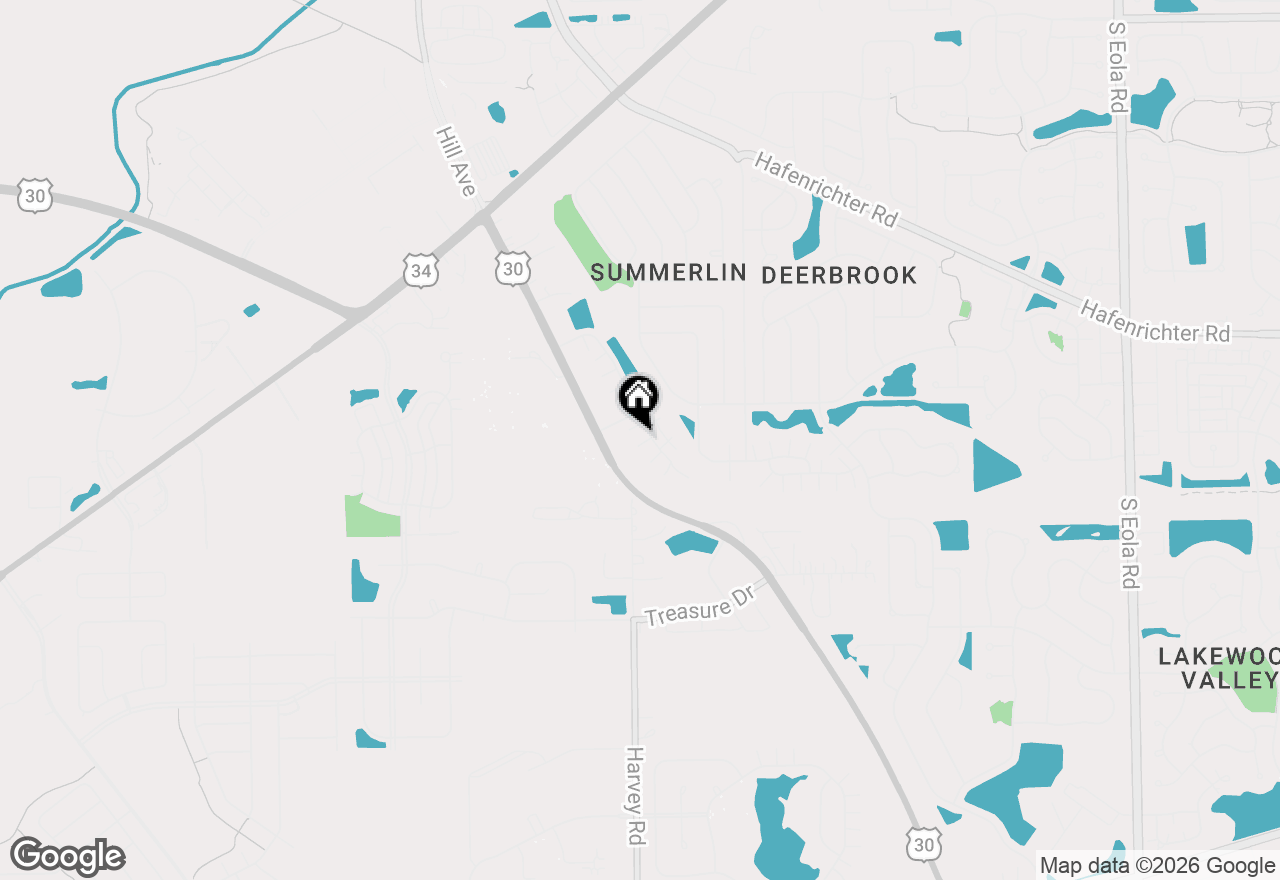 Map of 628 Lincoln Station Drive #628, Oswego, IL 60543