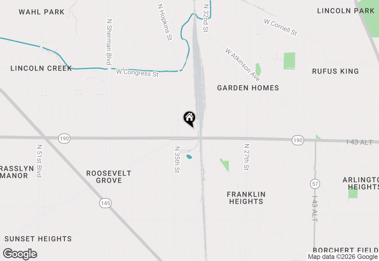 Map of 4030 N 34th St, Milwaukee, WI 53216