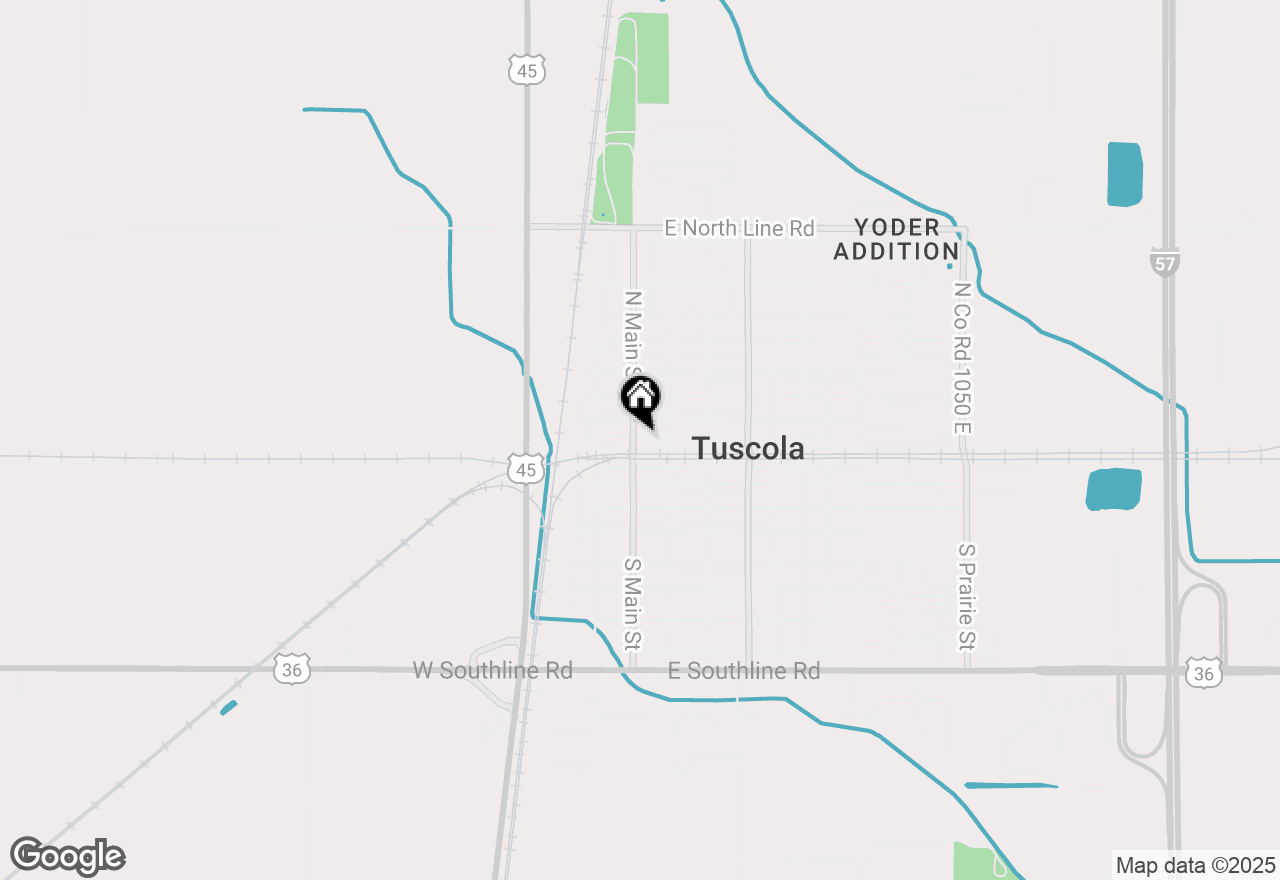 Map of 103 N Main Street, Tuscola, IL 61953