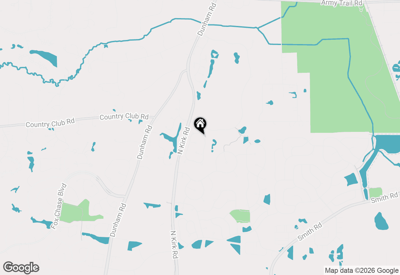 Map of 3112 Turnberry Road, St. Charles, IL 60174