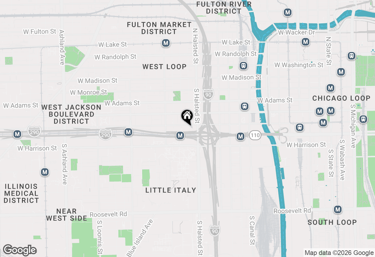 Map of 400 S Green Street #218, Chicago, IL 60607