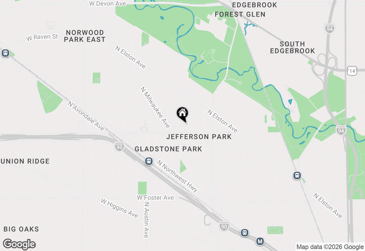 Map of 5625 N Menard Avenue, Chicago, IL 60646