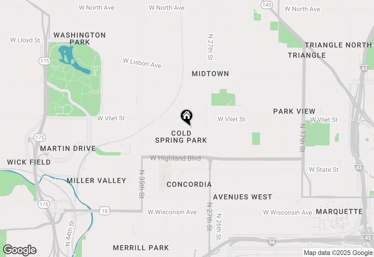 Map of 2932 W Mckinley Blvd, Milwaukee, WI 53208