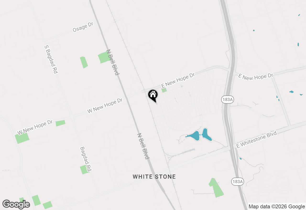 Map of 1805 Lost Maples Loop, Cedar Park, TX 78613