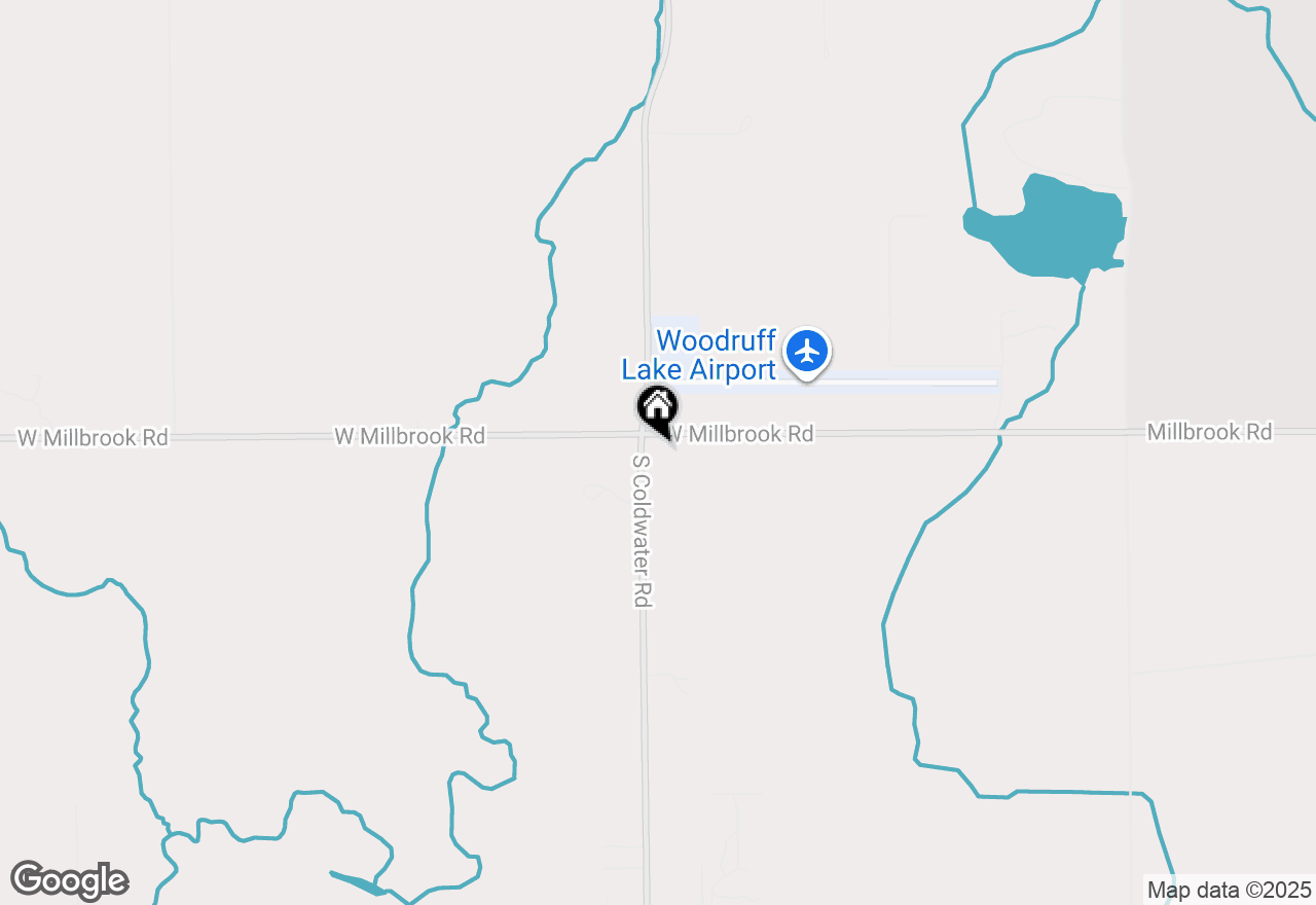 Map of 6989 W Millbrook Road, Remus, MI 49340