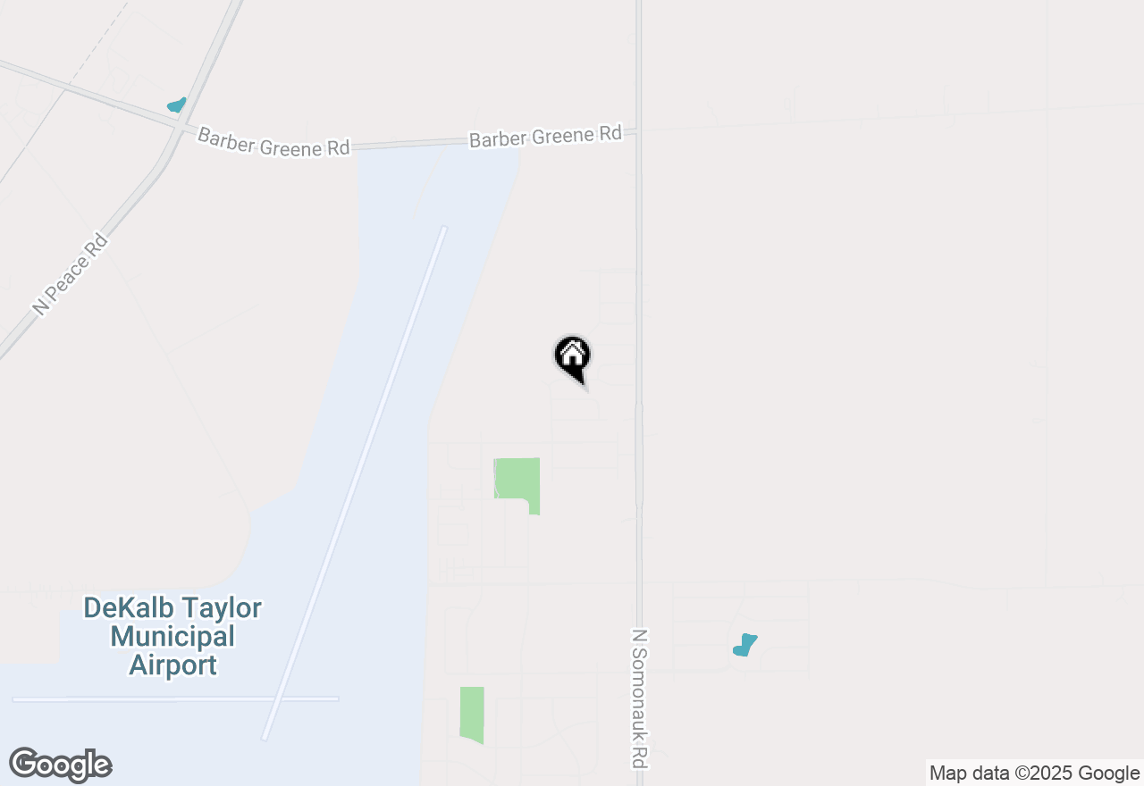 Map of 87 W Crabapple Avenue, Cortland, IL 60112