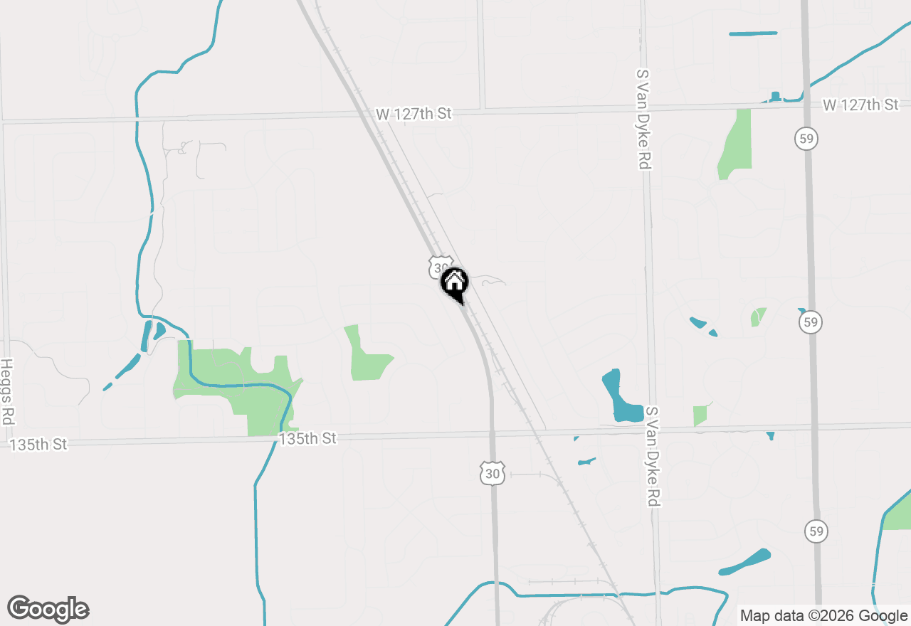 Map of 24841 Vermette Road, Plainfield, IL 60585