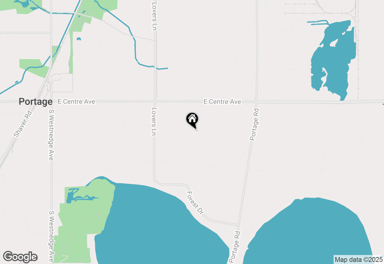 Map of 8213 Newells Lane, Portage, MI 49002