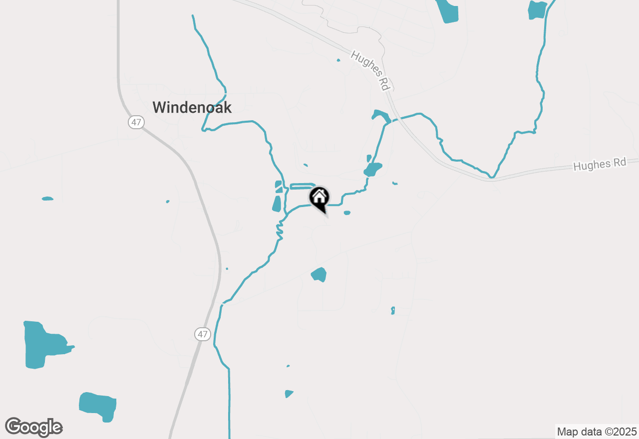 Map of 43W068 Derek Drive, Elburn, IL 60119