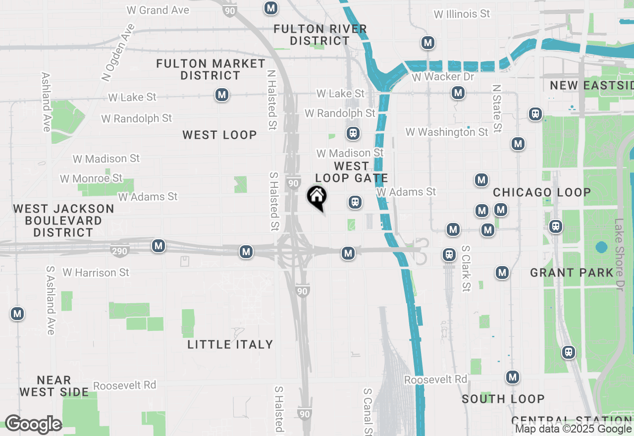 Map of 625 W Jackson Boulevard #503, Chicago, IL 60661