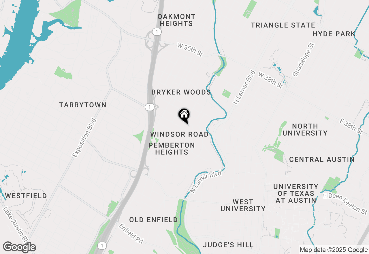 Map of 2719 Harris Blvd, Austin, TX 78703