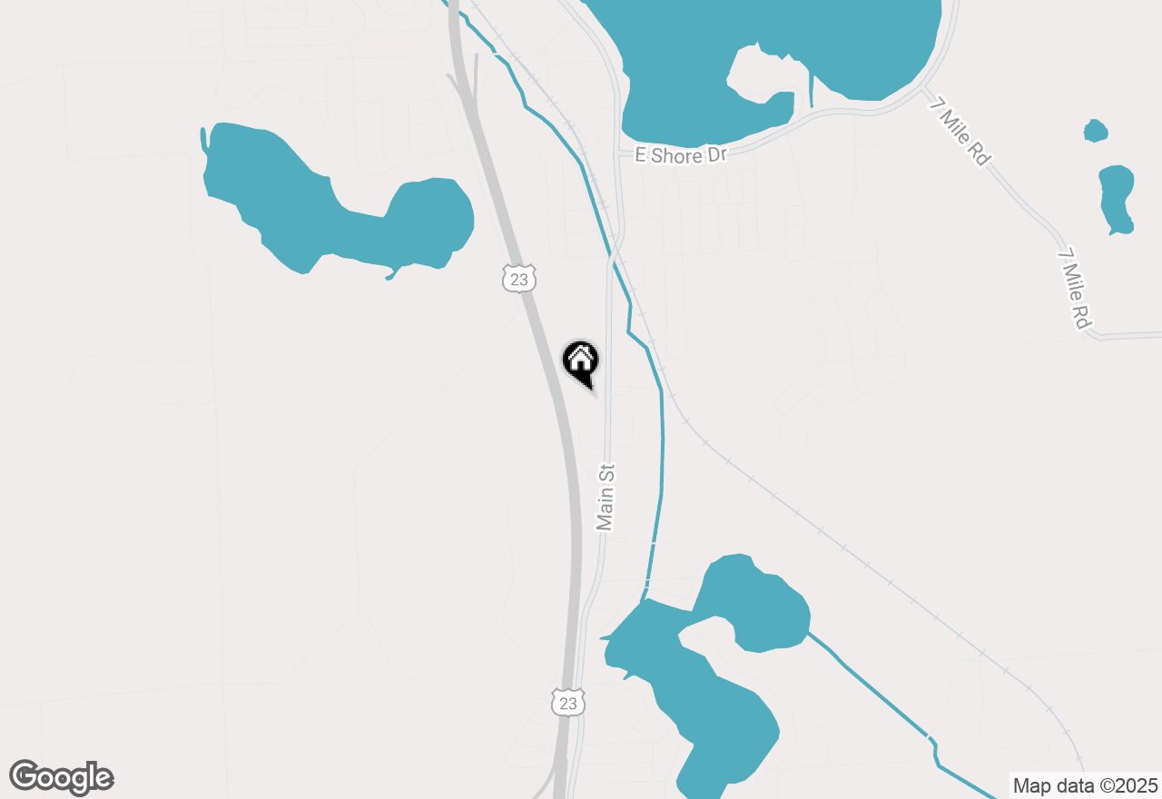 Map of 0 Main Street, Whitmore Lake, MI 48189
