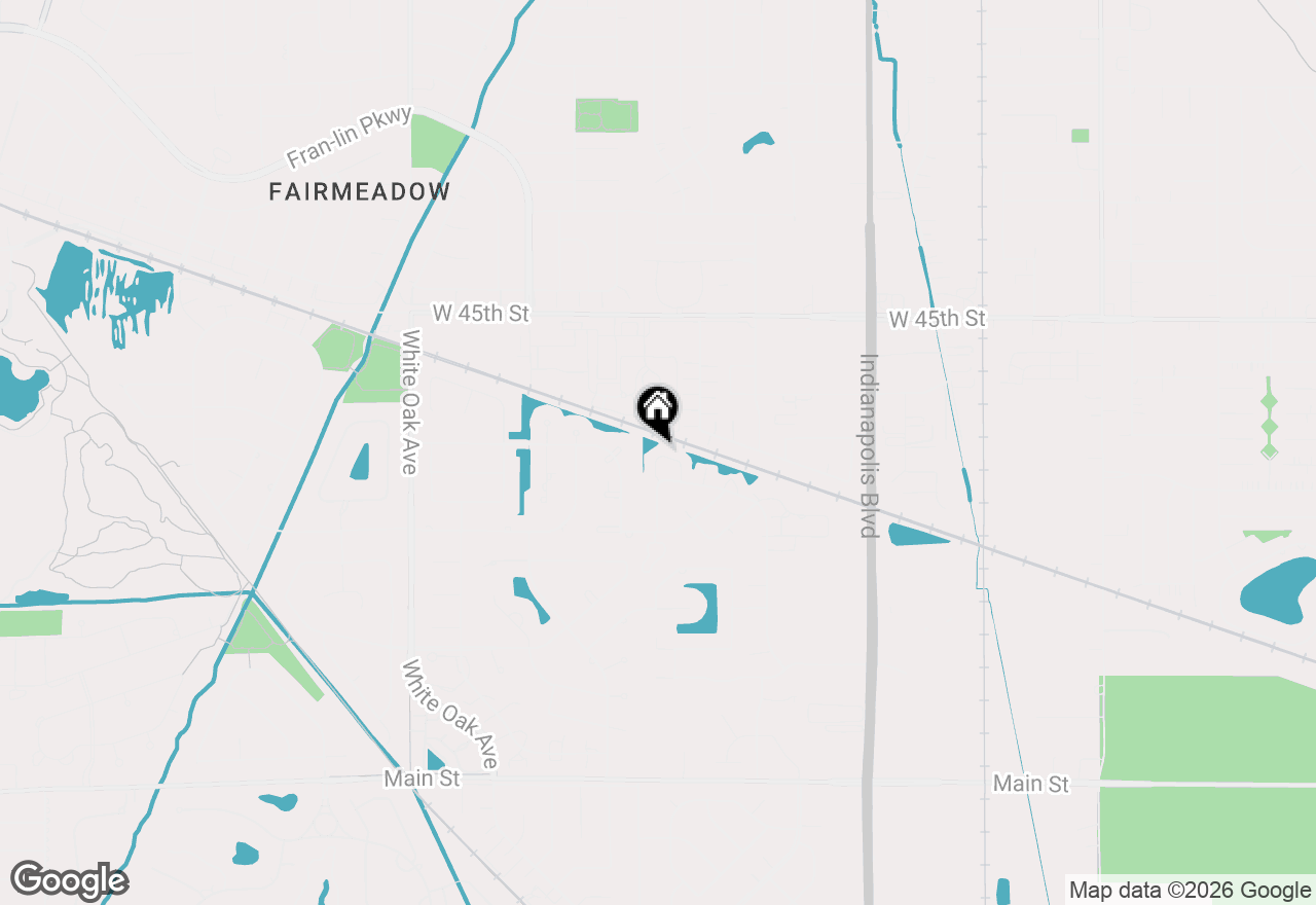 Map of 2017 Wildwood Circle, Highland, IN 46322